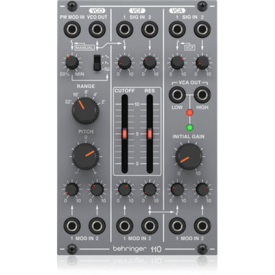 The Behringer 110VCOVCF Eurorack Module