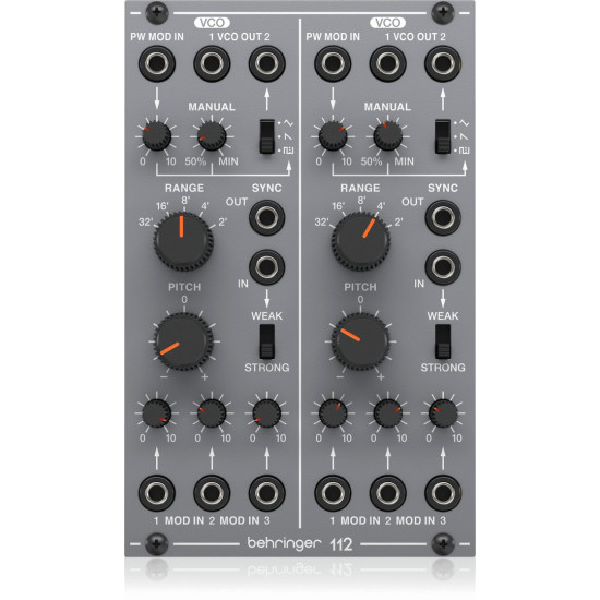 The Behringer 112 Dual VCO Module