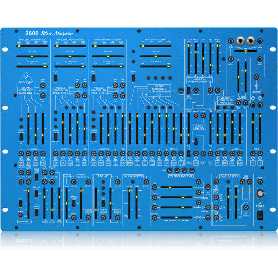 The Behringer 2600 Blue Marvin Analog Synth 8RU