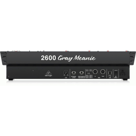 The Behringer 2600 Gray Meanie Analog Synth 8RU