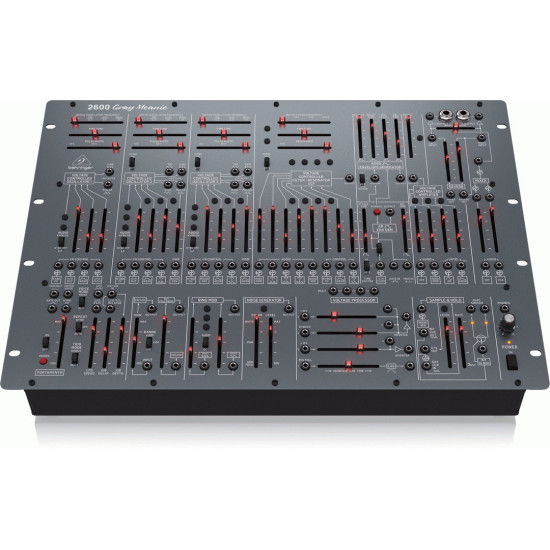 The Behringer 2600 Gray Meanie Analog Synth 8RU