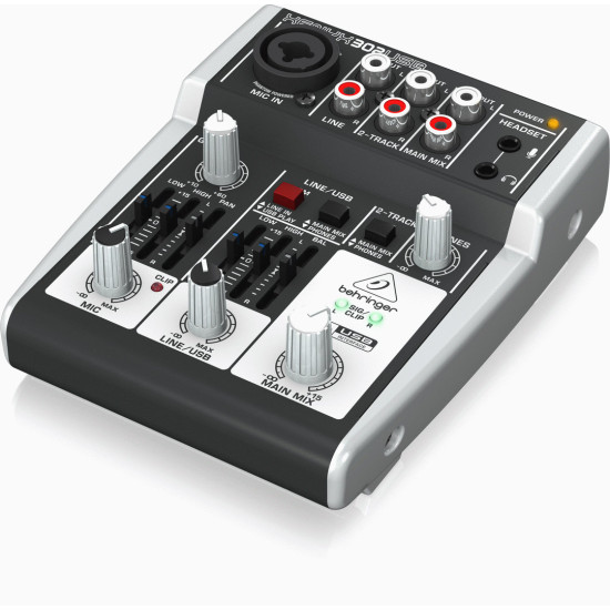 The Behringer XENYX 302USB Mixer