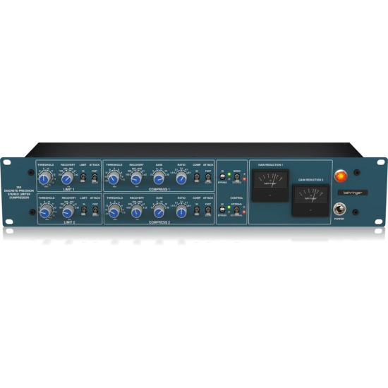 Behringer 369 2 Channel Stereo Compressor And Limiter