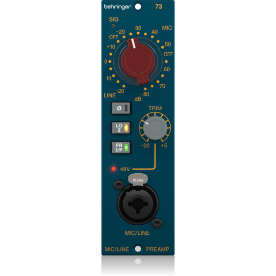 Behringer 73 Legendary Mic Pre 500 Series