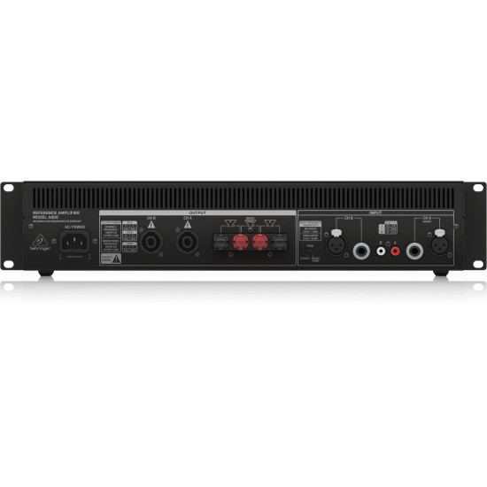 The Behringer A800 Professional 800-Watt Reference-Class Power Amplifier