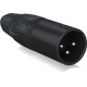 Behringer Pro XLR Connector Black Male
