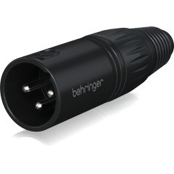 Behringer Pro XLR Connector Black Male