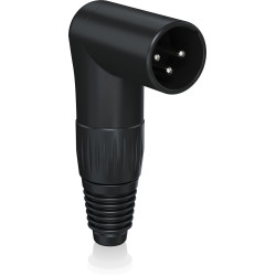 Behringer Pro XLR Connector Black Right Angle Male