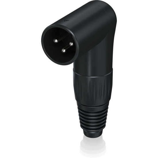 Behringer Pro XLR Connector Black Right Angle Male