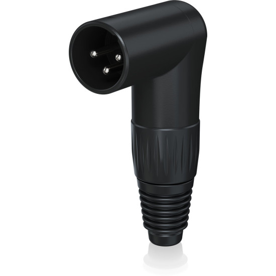 Behringer Pro XLR Connector Black Right Angle Male