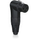 Behringer Pro XLR Connector Black Right Angle Female Behringer Pro XLR Connector Black Right Angle Female
