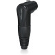 Behringer Pro XLR Connector Black Right Angle Female Behringer Pro XLR Connector Black Right Angle Female