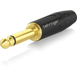 Behringer Pro 1/4" TS Connector Gold