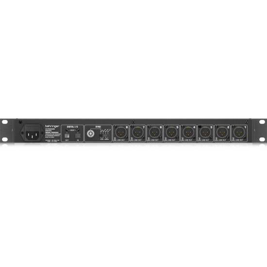 The Behringer Ultragain Digital ADA8200