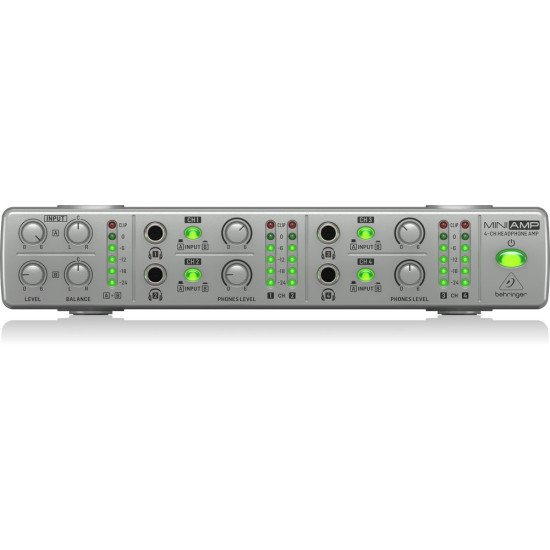 Behringer AMP800 V2 4Ch Stereo Headphone Amp Behringer AMP800 V2 4Ch Stereo Headphone Amp