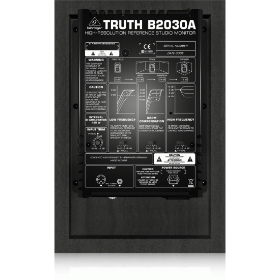 The Behringer Truth B2030A Studio Monitor The Behringer Truth B2030A Studio Monitor