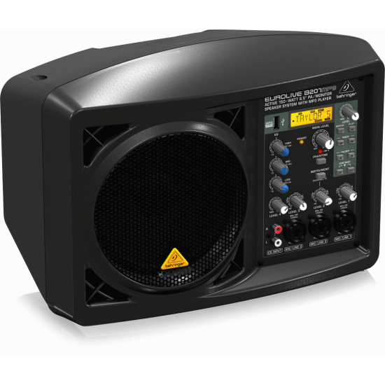 The Behringer Eurolive B207MP3 Compact Speaker