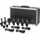 The Behringer BC1200 7 Piece Drum Microphone Set In Case