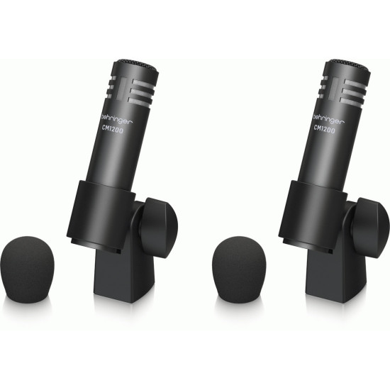 The Behringer BC1200 7 Piece Drum Microphone Set In Case