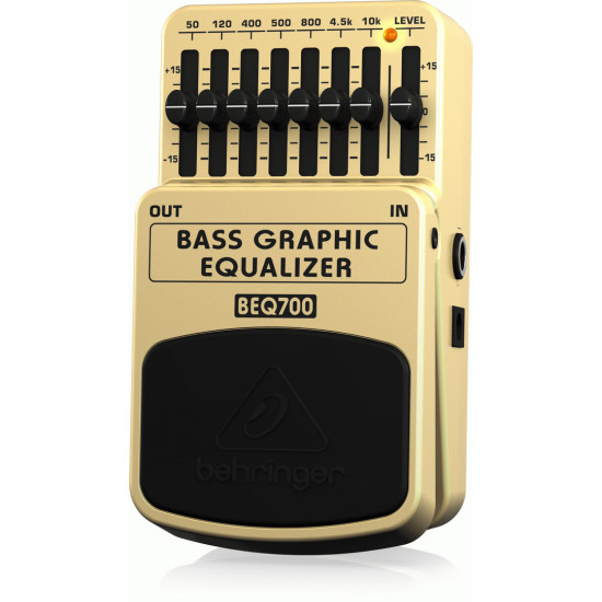The Behringer BEQ700 Bass Graphic Equalizer