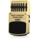 The Behringer BEQ700 Bass Graphic Equalizer