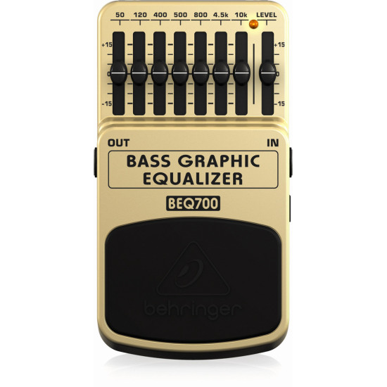 The Behringer BEQ700 Bass Graphic Equalizer