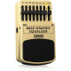 The Behringer BEQ700 Bass Graphic Equalizer