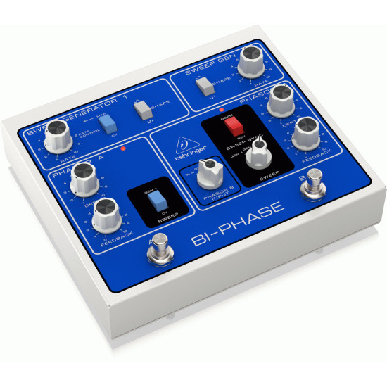 The Behringer Bi-Phase Analog Phase Shift Pedal The Behringer Bi-Phase Analog Phase Shift Pedal