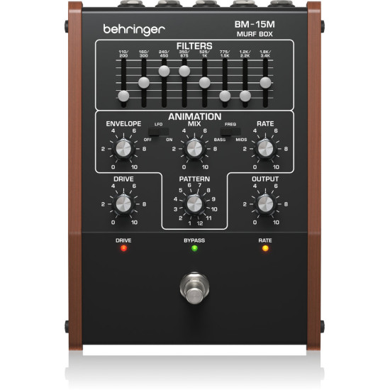 Behringer BM-15M Murf Box Filter Pedal Behringer BM-15M Murf Box Filter Pedal