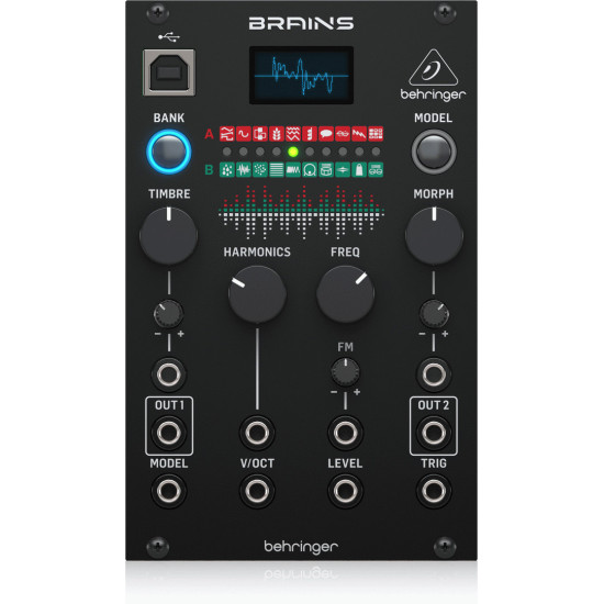 The Behringer BRAINS Digital Oscillator Module