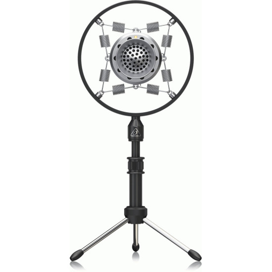 The Behringer Bv635 Vintage Spring-mount Usb Microphone