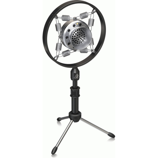 The Behringer Bv635 Vintage Spring-mount Usb Microphone