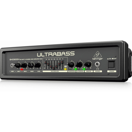 The Behringer Ultrabass BXD3000H Bass Head