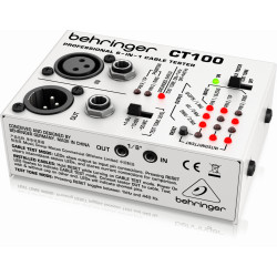 The Behringer CT100 Cable Tester