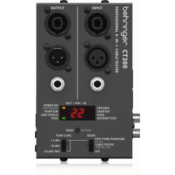 The Behringer CT200 Cable Tester