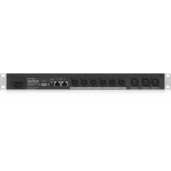 The Behringer Ultradrive Pro DCX2496 Proces