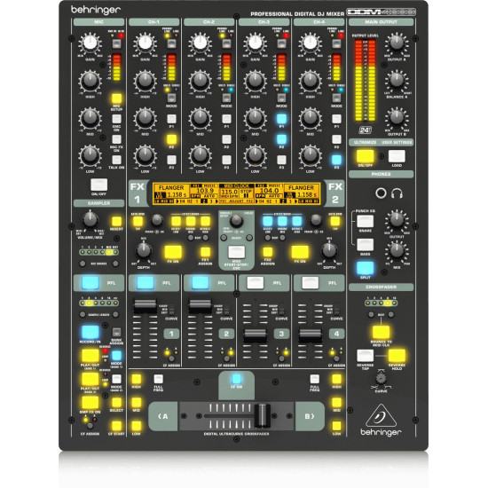 The Behringer DDM4000 Digital Pro DJ Mixer