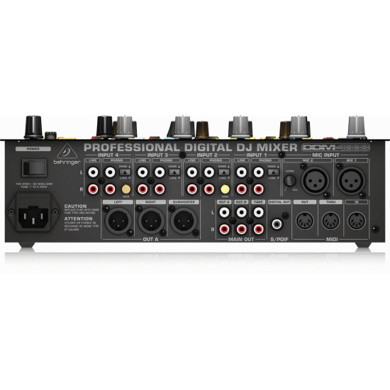 The Behringer DDM4000 Digital Pro DJ Mixer
