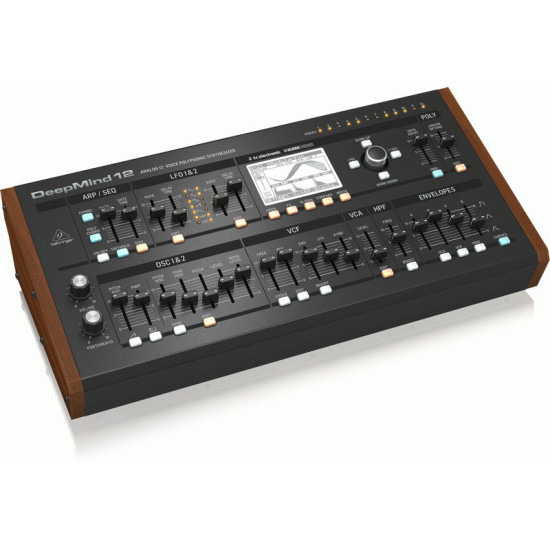 The Behringer DEEPMIND 12D Desktop Polyphonic Synth