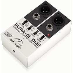 The Behringer ULTRA-DI DI20 DI Box