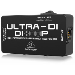 The Behringer ULTRA-DI DI400P DI Box