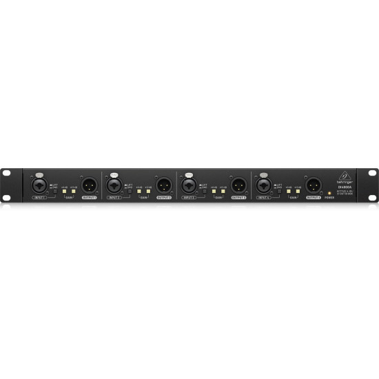 The Behringer DI4800A 4Ch Active Di, Booster, Line ISO