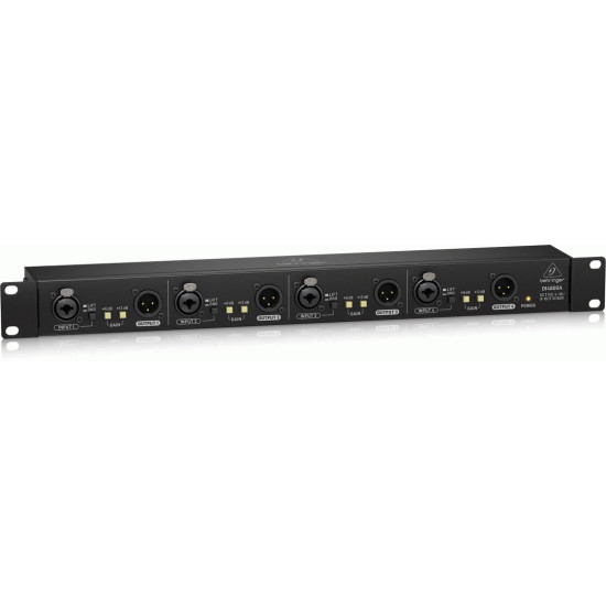 The Behringer DI4800A 4Ch Active Di, Booster, Line ISO