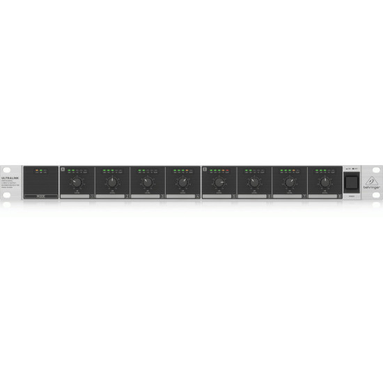 The Behringer DS2800 2 IN 8 OUT Distribution Splitter