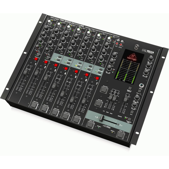 The Behringer DX2000USB Pro DJ Mixer