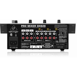 The Behringer DX626 Pro DJ Mixer