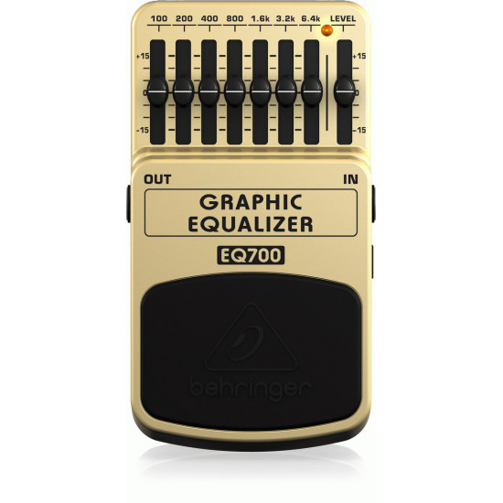 The Behringer EQ700 Graphic Equalizer