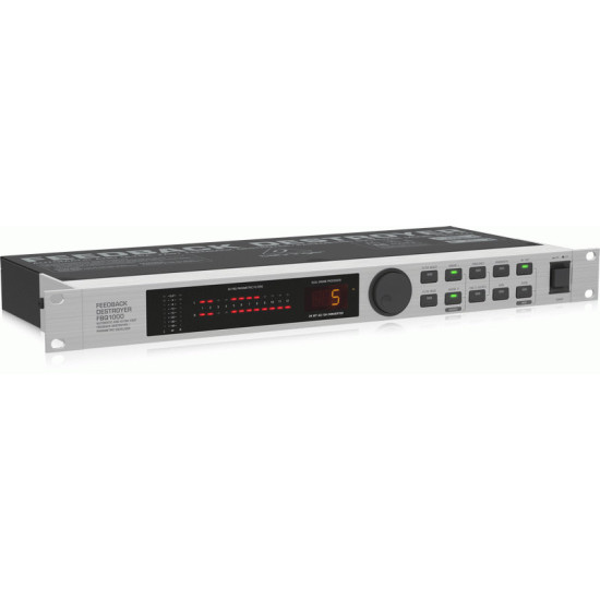 The Behringer FBQ1000 Feedback Destroyer