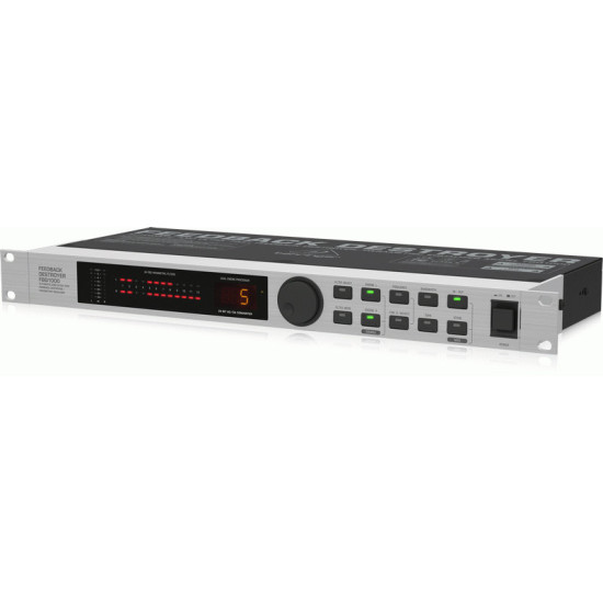 The Behringer FBQ1000 Feedback Destroyer