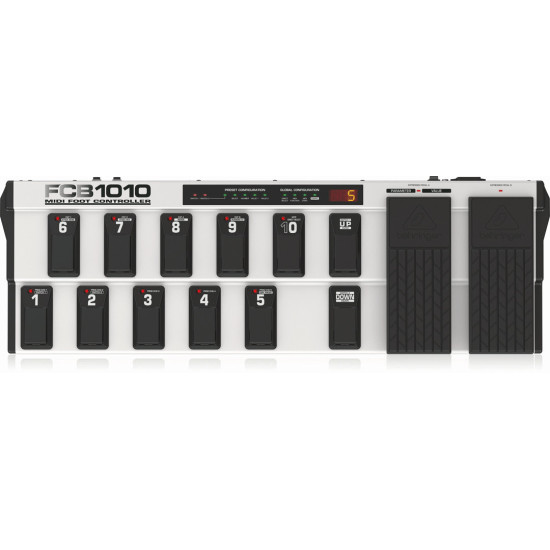 The Behringer FCB1010 Midi Foot Controller The Behringer FCB1010 Midi Foot Controller